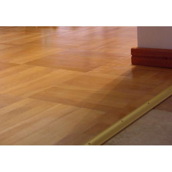 Profil de Trecere din Aluminiu 2829, 37.5 mm x 0.9 m, Bronz, Profil de Trecere, Profil de Trecere Pardoseli, Profil de Trecere Aluminiu, Profil de Trecere Fara Diferenta la Nivel, Profil Trecere Pardoseli