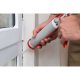 Pistol cu Ghidaj pentru Silicon, 310 ml,  Fabricat din Otel Sudat, Pistol pentru Silicon Sentosa, Pistol Silicon Ieftin, Materiale Constructii, Unelte si Scule