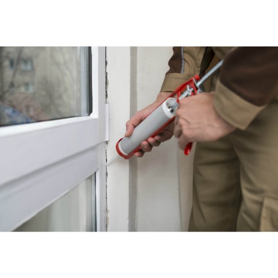Etanseizant pe Baza de Butil Bison, Alb, 300 ml, pentru Etansarea Imbinarilor Statice, Etanseizant Butilic, Etanseizant Imbinari Statice, Etanseizant Butil, Etanseizant Butilic Imbinari, Etanseizant Imbinari Cadre Usi, Etanseizant Geamuri