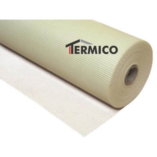 Plasa din Fibra de Sticla Premium Termico, Alba, 145g/mp, 5x5mm, 50ml, Plasa Fibra de Sticla, Plasa din Fibra Premium, Plasa din Fira Termico, Plasa Fibra Alba, Plasa Fibra Izolatii, Plasa Fibra de Sticla Constructii