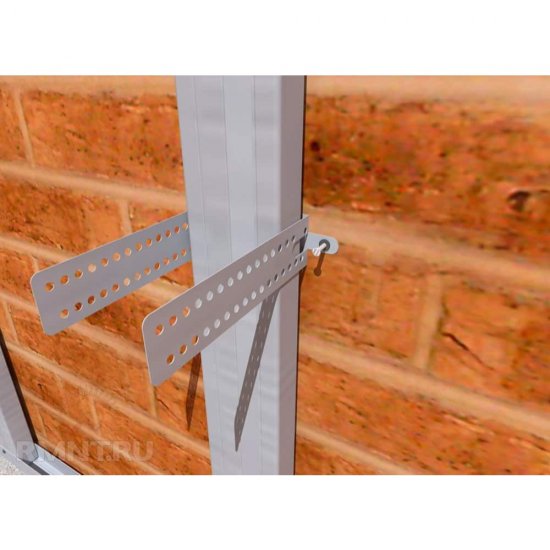 Set 100 Bride Reglabile, 60x125x0.75 mm, pentru Fixarea Structurilor de Rigips, Brida Reglabila pentru Placi de Rigips, Brida Placi Rigips, Brida Fixare Placi Rigips, Brida Reglabila Fixare Placi, Brida Reglabila Constructii, Brida Fixare, Bride Rigips
