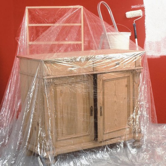 Folie Protectie F4, Sentosa, 60 Microni, 4x5 m, Folie Protectie Impotriva Stropilor de Vopsea, Folii de Protectie Suprafete, Folie de Protectie Mobila, Folie de Protectie Mobilier, Folie de Protectie pentru Zugravit 
