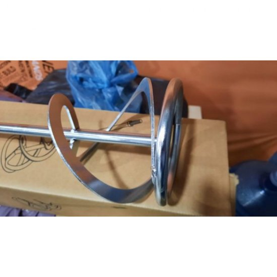 Mixer Zincat, 100x450 mm, pentru Vopsele Ipsos Adezivi sau Mortar, Mixer Constructii, Mixer Vopsele, Mixer Ipsos, Mixer Adezivi, Mixer Mortar, Amestecator Zincat, Amestecatoare Constructii, Amestecator Vopsele, Amestecator Ipsos, Amestecator Mortar