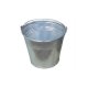 Galeata Zincata, Capacitate 12 L,  Galeata din Metal, Galeata pentru Fantana, Galeata cu Maner, Accesorii Casa, Galeata Apa 12 L, Galeata Zincata Uz Casnic, Galeata pentru Constructii