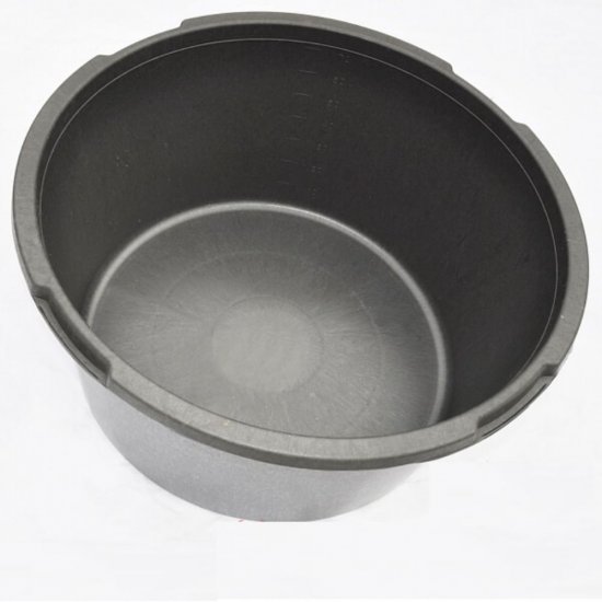 Cuva Rotunda din Plastic Sentosa 65 L, pentru Mortar, Neagra, Cuva Rotunda pentru Zugravit, Cuva Plastic pentru Constructii, Cuva Rotunda Plastic pentru Constructii, Cuva Rotunda pentru Mortar, Sentosa Cuve Rotunde de Plastic