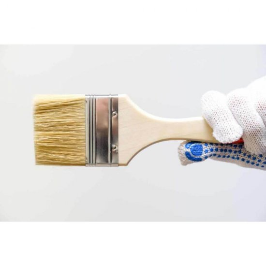 Pensula Plastic de Vopsit Sentosa, 80 mm, Alba, Pensula Universala pentru Vopsit, Pensula Lata Vopsit, Pensule Late Vopsit, Pensule pentru Lacuri si Vopsele, Sentosa Pensule Vopsea, Accesorii Vopsit si Zugravit, Unelte Vopsit si Tencuit, Pensule Zugravit