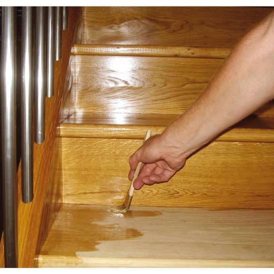 Lac Poliuretanic VITEX Lussolac 750 ml, Incolor Lucios, pe Baza de Solvent, Lac pentru Suprafetele din Lemn, Lac de Protectie Poliuretanic, Lac Portector pentru Lemn, Solutie de Protectie a Lemnului, Solutie pe Baza de Solvent pentru Lemn