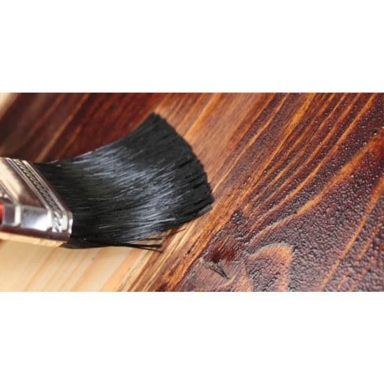 Lac Poliuretanic VITEX Lussolac 750 ml, Incolor Satinat, pe Baza de Solvent, Lac pentru Suprafetele din Lemn, Lac de Protectie Poliuretanic, Lac Portector pentru Lemn, Solutie de Protectie a Lemnului, Solutie pe Baza de Solvent pentru Lemn