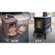 Vopsea Aluminiu Vitex Verolac, 750 ml, Neagra, Vitex Vopsele pentru Sobe si Plite, Vopsea pentru Uz Interior si Exterior, Vopsea pentru Gratare, Vopsea pentru Plite, Vopsea Argintie pentru Suprafete Metalice
