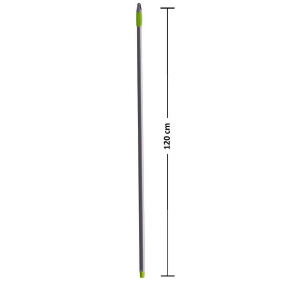 Coada Metalica Premium SCOTCH BRITE, Filet Universal, 120 cm, Culoare Gri, Coada Metalica pentru Matura, Coada Mop, Cozi din Metal, Cozi Mopuri si Maturi, Articole pentru Curatenie, Maner pentru Mop