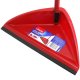 Faras cu Maner Flexibil Vileda Flexi, 27.5x7.5x79.5 cm, Rosu, Farase, Vileda Flexi Farase cu Coada Lunga, Farase cu Maner Flexibil, Farase din Plastic cu Coada, Faras din Plastic cu Maner pentru Curatenie, Farase Inalte din Plastic, Farase pentru Menaj