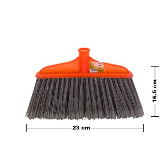 Matura Inalta Zorex Clasic, 23x3.3x16.5 cm, Polipropilena, Culoare Portocalie, Rezerva Matura Universala, Cap de Matura din Plastic, Articole Menaj, Articole Curatenie