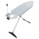 Masa de Calcat Vileda Premium Plus, 133×44 cm, cu Suport Fier de Calcat si Priza Electrica, Multicolor, Masa de Calcat Haine, Masa de Calcat cu Suport pentru Fierul de Calcat, Masa de Calcat cu Priza, Masa de Calcat cu Suport de Fier de Calcat