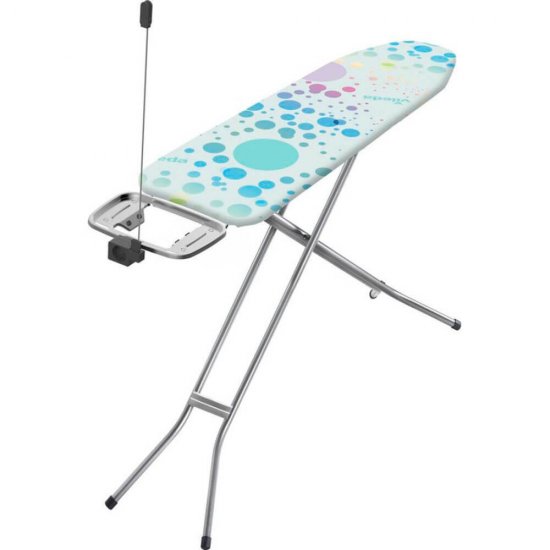 Masa de Calcat Vileda Neo Plus, 114×33 cm, cu Suport Fier de Calcat si Priza Electrica, Multicolor, Masa de Calcat Haine, Masa de Calcat cu Suport pentru Fierul de Calcat, Masa de Calcat cu Priza, Masa de Calcat cu Suport de Fier de Calcat