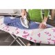 Masa de Calcat Vileda Eco, 120×38 cm, cu Suport Fier de Calcat si Priza Electrica, Multicolor, Masa de Calcat Haine, Masa de Calcat cu Suport pentru Fierul de Calcat, Masa de Calcat cu Priza, Masa de Calcat cu Suport de Fier de Calcat