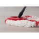 Rezerva Mop Vileda Easy Wring Turbo 2 in 1, Microfibra, Alb/Rosu, Rezerva Mop din Microfibra, Rezerva Mop Microfibra, Rezerva Vileda Easy Wring Turbo 2 in 1, Rezerva Mop Alb cu Rosu, Rezerva pentru Mop, Rezerva Mop Triunghiular