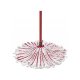 Rezerva Mop Vileda SuperMocio, Microfibra, Alb/Rosu, Rezerva Mop din Microfibra, Rezerva Mop Microfibra, Rezerva Vileda SuperMocio, Rezerva Mop Alb cu Rosu, Rezerva pentru Mop, Rezerva Mop Clasic, Rezerve Mopuri Clasice