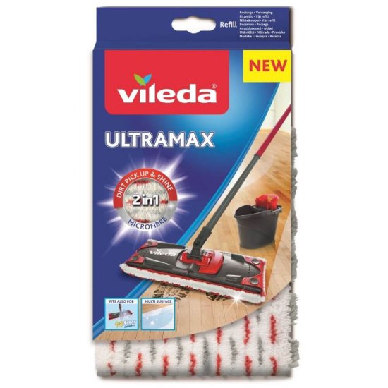 Rezerva Mop Plat Vileda Easy Wring Ultramat 2 in 1, Microfibra, Rezerve Mop Plat Vileda, Rezerve pentru Mop Plat, Rezerva pentru Mop Plat, Vileda Easy Wring Rezerve Mopuri Plate, Rezerva Mop Plat Microfibra