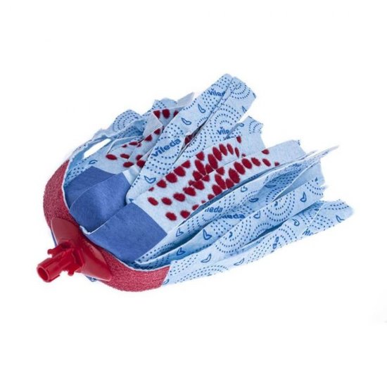 Rezerva Mop cu Benzi Vileda 3 Action, Albastra, Rezerva Mopuri Vileda, Rezerva Mopuri VILEDA 3 Action cu Benzi, Rezerve Mopuri pentru Interior, Vileda Rezerva Mopuri cu Benzi pentru Interior, Rezerve Mopuri Curatenie Casa, Rezerva pentru Mop Curatenie