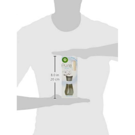 Betisoare Parfumate AIR WICK Reed Diffuser, Soft Cotton, 25 ml, Odorizant pentru Camera, Betisoare Parfumate Soft Cotton, Odorizant Betisoare AIR WICK, Betisoare Parfumate Soft Cotton, Betisoare Odorizante de Camera