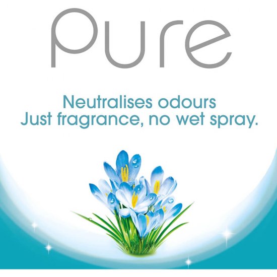 AIR WICK Rezerva Spray Odorizant Freshmatic, Spring Delight, 250ml, Parfum Floral, Spray tip Aerosol, Odorizant Camera, Spray Odorizant, Odorizant pentru Camera Parfumat, Rezerva Odorizant Spray, Spray Odorizant Parfum Floral