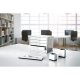 Organizator de Birou cu 5 Sertare, 295x247x355 mm, Plastic Lucios, Alb, Suport pentru Documente, Accesorii Birou