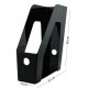 Suport Vertical Documente ECADA, Material Plastic, Negru, Suport Documente, Suport Documente Negru, Suport Documente din Plastic, Suport Documente Birou, Organizator Documente, Organizator Reviste, Organizator Dosare