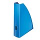 Suport Vertical Documente Leitz Wow, A4, Plastic, Albastru Metalizat, Suport Documente Leitz Wow, Suport Vertical pentru Documente, Suport Birou Documente, Suport de Birou pentru Documente, Suport Acte, Suport Hartii