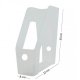 Suport Vertical Documente ECADA, Material Plastic, Transparent, Suport Documente, Suport Documente Transparent, Suport Documente din Plastic, Suport Documente Birou, Organizator Documente, Organizator Reviste, Organizator Dosare