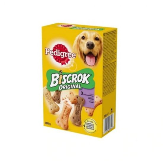 Recompense pentru Caini Pedigree Biscrok 500 g, Multi Mix, Recompense Caini, Pedigree Recompensa pentru Caini, Pedigree cu Multi Mix, Pedigree 500 g