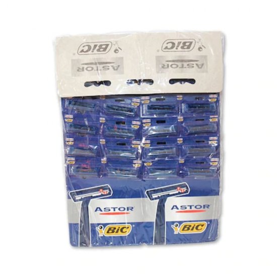 Set 24 Aparate de ras BIC Astor Twin cu 2 Lame, Lame de Barbierit, Lame pentru Ras, BIC pentru Ras, BIC pentru Barbierit, Aparat pentru Ras, Aparat pentru Barbierit