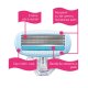 Set 3 Rezerve pentru Aparat de Ras Hydro Silk Wilkinson, Lame de Ras, Lame Wilkinson, Lame Ras Wilkinson, Lame Ras Clasice, Lame de Ras Clasice, Lame de Ras Femei, Lame de Ras pentru Femei Lame Ras Pielea