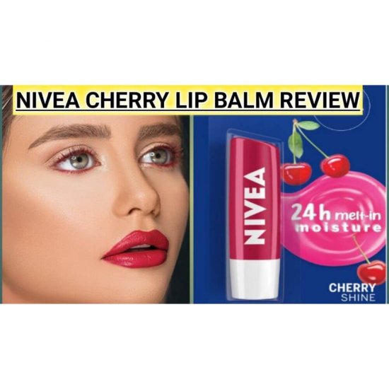 Balsam Buze NIVEA Cherry Shine, Parfum de Cirese, Blister, Balsam pentru Buze, Nivea Balsam de Buze, Nivea Balsam pentru Buze Cherry Shine, Balsam pentru Hidratarea Buzelor, Balsam pentru Buze Catifelate, Produse Cosmetice pentru Buze, Ingrijirea Buzelor