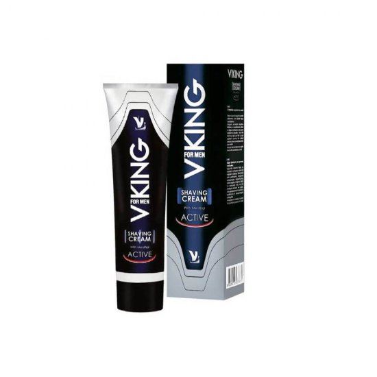 Crema de Ras Activa VIKING, 100 ml, Crema de Ras, Produse de Barbierit pentru Barbati, Cosmetice Ras, Crema de Barbierit, Creme de Barbierit, Produse de Barbierit fara Parabeni