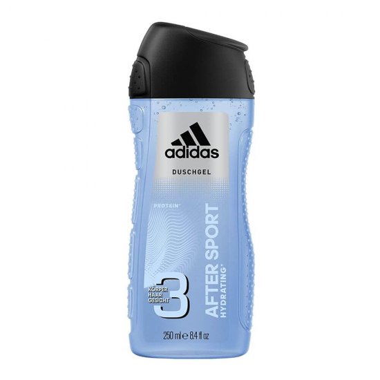 Set 2 Cosmetice Barbati Adidas After Sport, Antiperspirant Spray 150 ml, Gel de Dus 3 in 1 250 ml, Set Ingrijire Corporala Barbati, Set Igiena Corporala Barbati, Set Adidas For Men, Set Adidas After Sport, Set Adidas pentru Barbati