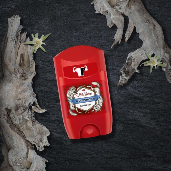 Deodorant Stick Solid OLD SPICE Wolfthorn, 50 ml, Protectie 24h, Deodorant Solid, Deodorante Solide, Deodorant Solid Barbatii, Deodorant Crema, Deodorant Stick Solid, Deodorant Barbati, Deodorante Barbati, Antiperspirante Barbati, Antiperspirant Barbati