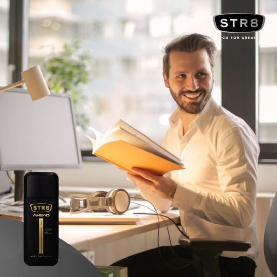 Deodorant Spray Natural STR8 Ahead, 75 ml, Deodorant Natural, Deodorant Spray, Deodorant Barbati, Deodorant pentru Barbati, Deodorant Barbati, Deodorant Natural pentru Barbati, Deodorant Sray pentru Barbati, Deodorant STR8