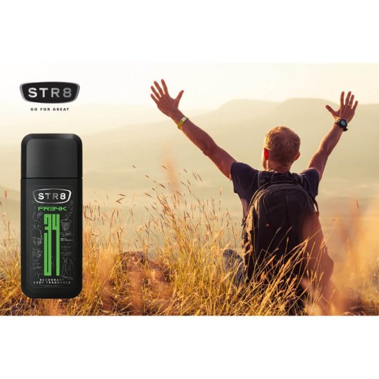 Deodorant Spray Natural STR8 Fr34k, 75 ml, Deodorant Natural, Deodorant Spray, Deodorant Barbati, Deodorant pentru Barbati, Deodorant Barbati, Deodorant Natural pentru Barbati, Deodorant Sray pentru Barbati, Deodorant STR8