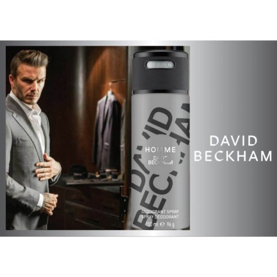 Spray Deodorant David Beckham Homme, 150 ml, Deodorant Barbati David Beckham Homme, Spray Deodorant David Beckham Homme, Deodorante si Antiperspirante David Beckham Homme