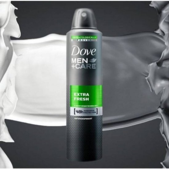 Spray Deodorant DOVE Men Extra Fresh, 150 ml, Deodorant Barbati, Deodorant Spray DOVE, Antiperspirant DOVE, Deodorante si Antiperspirante Barbati, Spray Antiperspirant, Ingrijire Corporala, Deodorante DOVE pentru Barbati