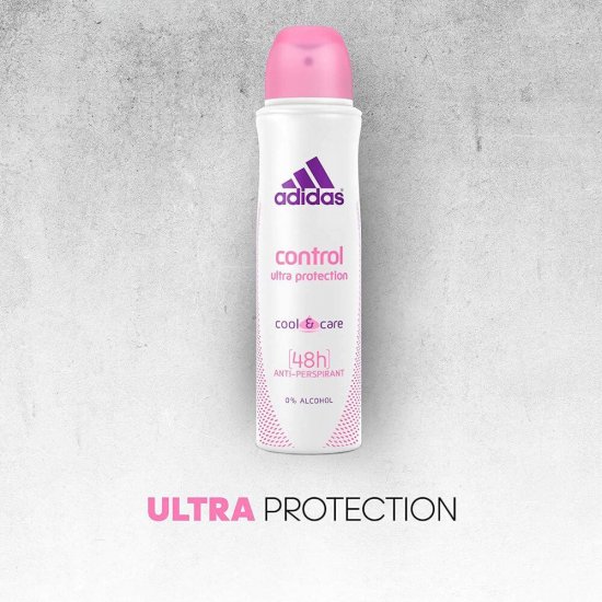 Deodorant Spray Adidas Control Cool&Care, 150 ml, Femei, Deodorant Adidas Control Cool & Care, Deodorant Spray, Spray Deodorant Femei, Deodorant Fresh, Deodorante Femei, Deodorante Adidas, Antiperspirant pentru Femei