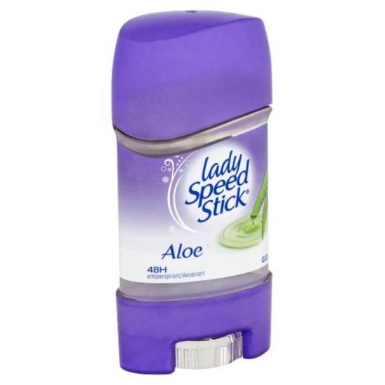 Deodorant Stick Gel Lady Speed Stick Aloe Vera, 65 g, Protectie 48 h, Deodorant Gel Femei, Deodorant Lady Speed Stick, Antiperspirant Femei, Deodorante si Antiperspirante Femei, Ingrijire Corporala, Antiperspirant Gel