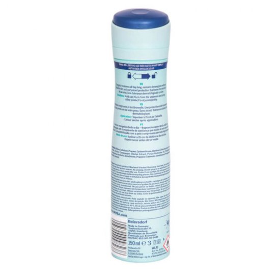 Spray Deodorant Nivea Fresh Energy, 150 ml, Lamaie, Deodorant Femei, Deodorant Spray Nivea, Antiperspirant Nivea, Deodorante si Antiperspirante Femei, Spray Antiperspirant, Ingrijire Corporala, Deodorante Nivea pentru Femei