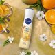 Spray Deodorant Nivea Fresh Orange, Portocale si Caise, 150 ml, Deodorant Femei, Deodorant Spray Nivea, Antiperspirant Nivea, Deodorante si Antiperspirante Femei, Spray Antiperspirant, Ingrijire Corporala, Deodorante Nivea pentru Femei