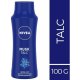 Pudra de Talc Nivea Musk Talc, 100 g, Nivea Talc Skin Powder, Pudra pentru Piele, Pudra pentru Catifelarea Pielii, Pudra Calmanta pentru Piele, Pudra Ingrijire Piele, Pudra Talc Piele Sensibila, Praf de Talc pentru Piele