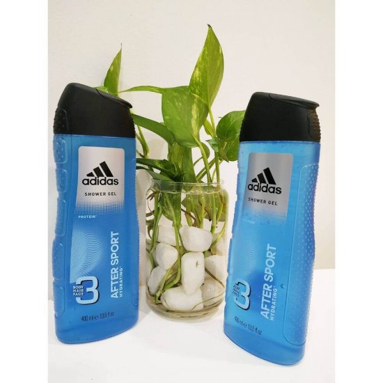 Gel de Dus ADIDAS After Sport, 400 ml, Parfum de Citrice, Gel de Dus pentru Barbati, Geluri Dus pentru Barbati, Geluri Ingrijire Corp Barbati, Geluri de Dus ADIDAS, Gel pentru Dus, Produse Ingrijire Corp, Produse Igiena Corp, Cosmetice pentru Corp
