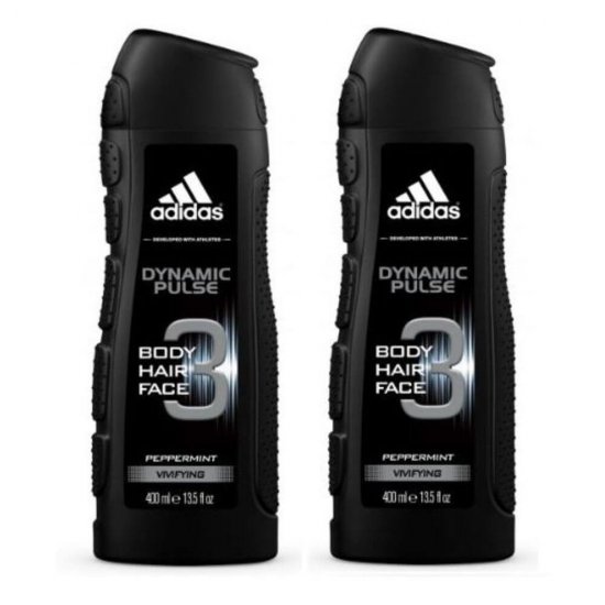 Gel de Dus ADIDAS Men Dynamic Pulse, 400 ml, cu Extracte de Menta, Gel de Dus pentru Barbati, Geluri Dus pentru Barbati, Geluri de Dus ADIDAS, Gel pentru Dus, Produse Ingrijire Corp, Produse Igiena Corp, Cosmetice pentru Corp