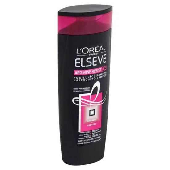 Sampon LOREAL Elseve Men Argine Resist, 250 ml, Pentru Par Subtire si Degradat, Regenerant si Anticadere, Sampon pentru Barbati, Sampon Barbati, Sampon Gama Masculina, Sampon Regenerare Par Barbati, Sampon pentru Par Subtire Barbati, Sampon Men