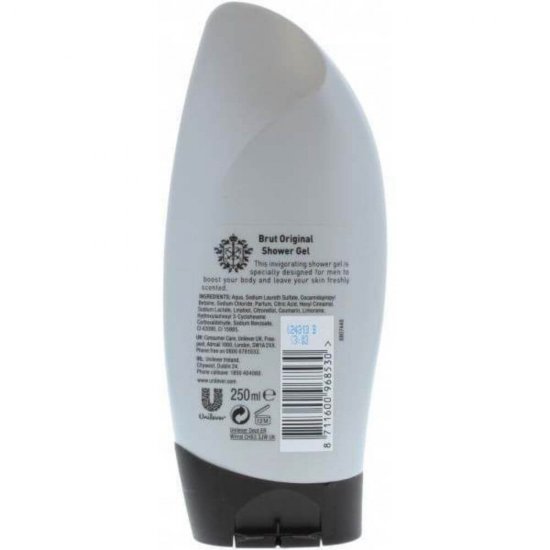Gel de Dus BRUT Original, 250 ml, cu Extract de Citrice, Geluri de Dus, Gel de Corp, Geluri de Dus Brut, Geluri de Dus Barbati, Gel de Dus, Gel de Dus Corp, Gel de Dus Hidratant, Gel de Dus Barbati, Gel de Dus Citrice