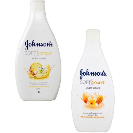 Gel de Dus JOHNSONS Soft Nourish, 400 ml, Cu Extract de Ulei de Migdale si Iasomie, Gel de Dus Johnsons, Gel de Dus Parfum Deosebit, Gel de Dus Revigorant, Geluri de Dus Parfumate, Geluri de Dus Hidratante, Gel de Dus Energizant, Geluri de Dus Johnsons